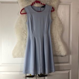 Beautiful sky blue Flowey dress